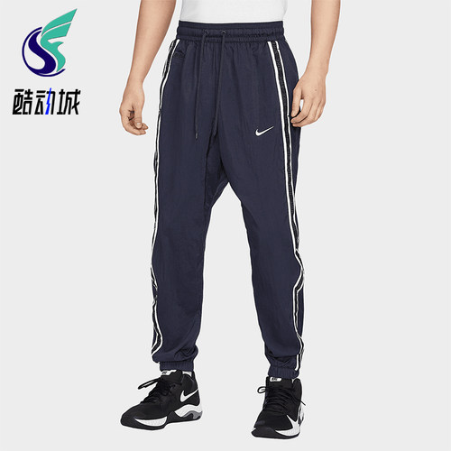 Nike/耐克正品2025新款男裤篮球运动梭织经典束脚长裤IB9969-475