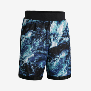 安德玛正品 1385306 夏季 男子户外篮球运动训练透气短裤 419 新款
