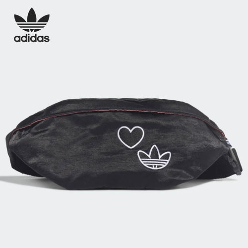 Adidas/阿迪达斯正品三叶草当季新款女子运动休闲腰包GN2143