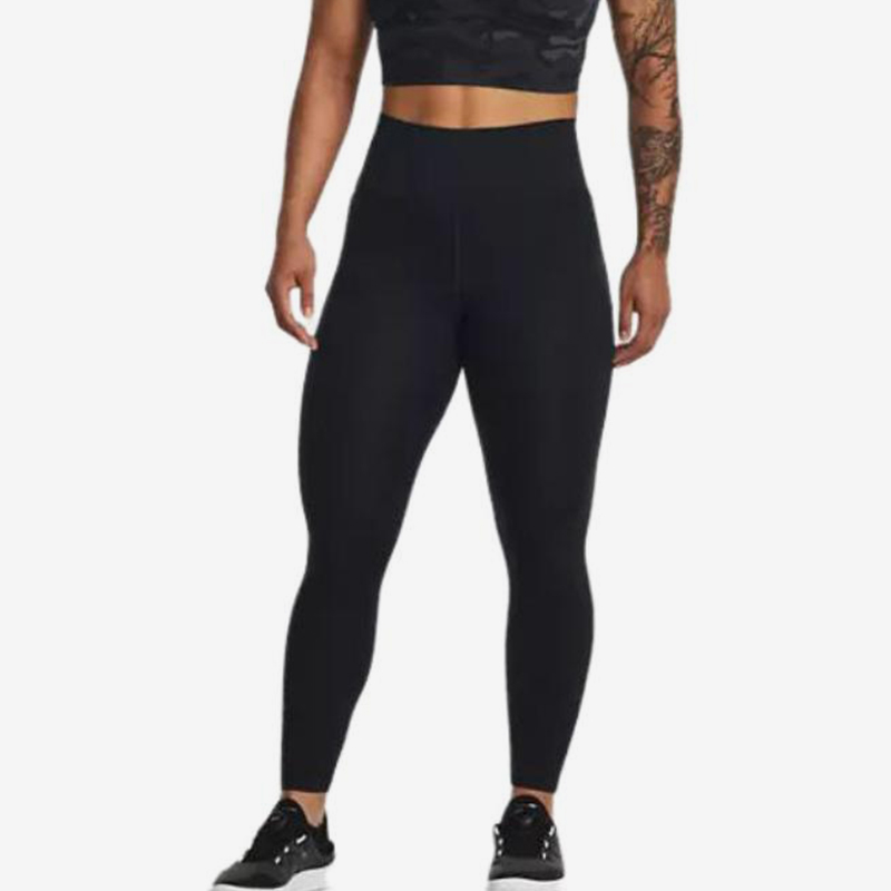 UA/安德玛正品新款女士高腰舒适训练运动紧身九分裤1382525-001