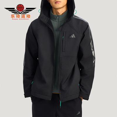 Adidas/阿迪达斯正品2025男士多口袋抓绒保暖户外运动外套KR2496