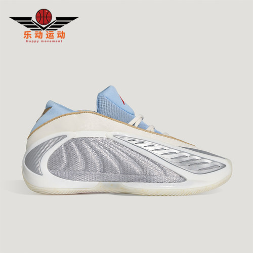 Adidas/阿迪达斯正品ANTHONY EDWARDS 2男女耐磨中帮篮球鞋KJ5134