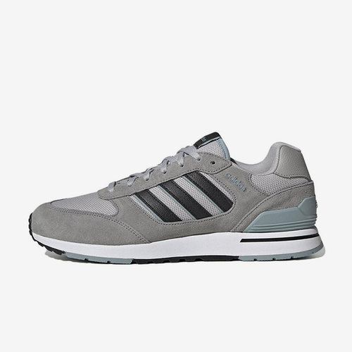 Adidas/阿迪达斯正品男士织物防滑耐磨低帮休闲跑步鞋HP6113
