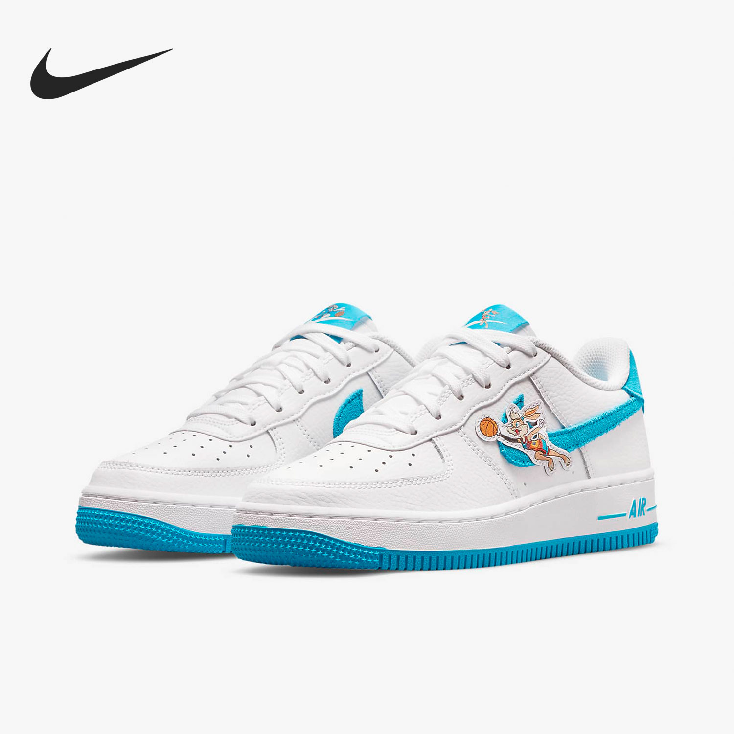 Nike/耐克正品Air Force 1 AF1女子大童GS休闲鞋 DM3353-100