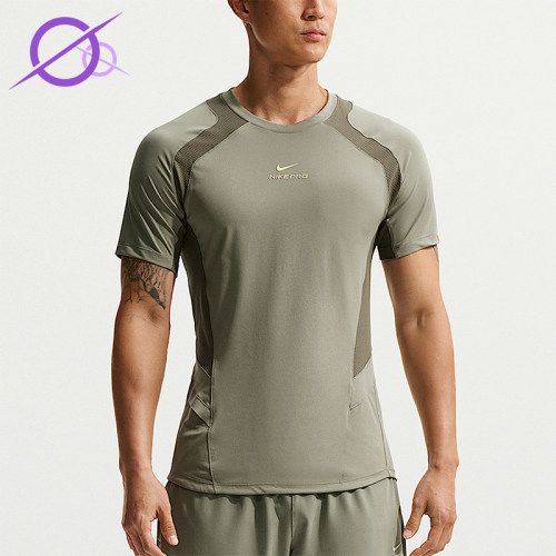 Nike/耐克正品夏季男士圆领弹力训练经典运动短袖T恤IF2215-320