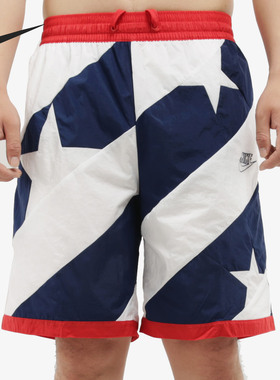 Nike/耐克正品男子 THROWBACK 篮球梭织运动透气五分短裤 CK6312