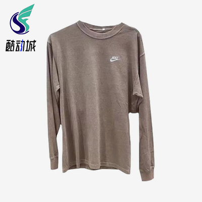 Nike/耐克正品春季款男士运动圆领透气宽松休闲长袖DX1002-040