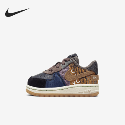 Nike/耐克正品AirForce1CactusJack新款经典婴童板鞋CT0911-900