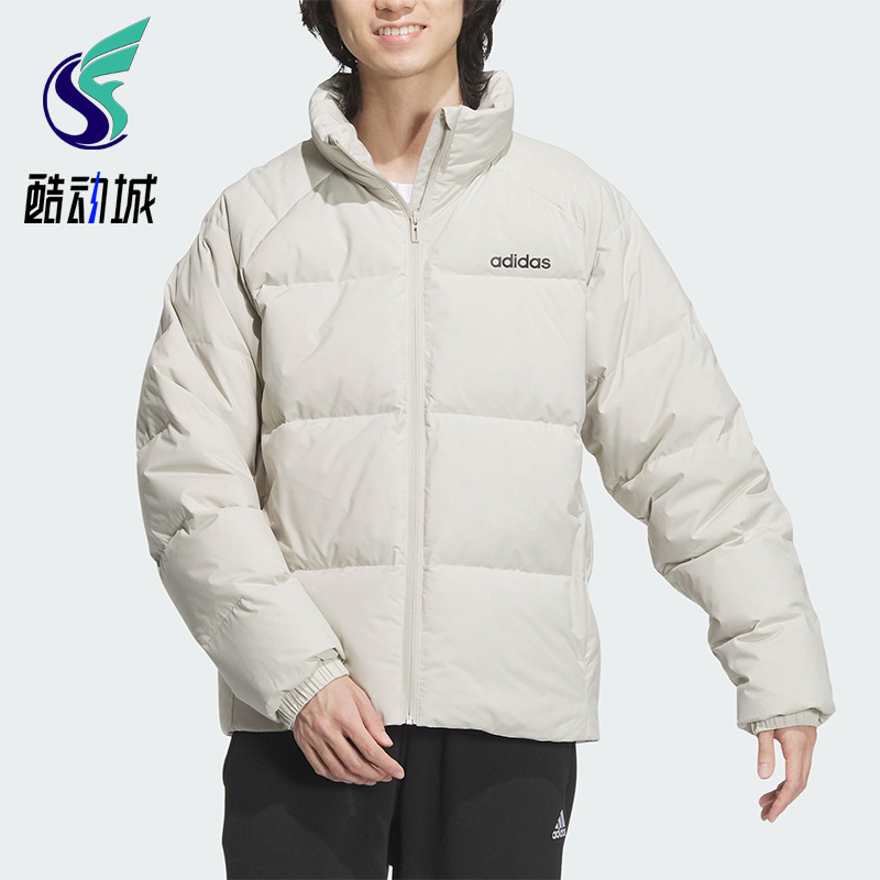 Adidas/阿迪达斯正品WUJI DOWN JACKET男士拉链保暖羽绒服JL9583