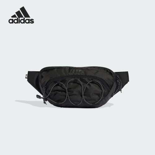 Adidas/阿迪达斯正品2025年秋季男女运动经典收纳便携腰包KE1561