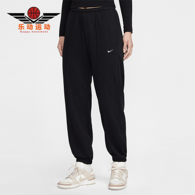 Nike/耐克正品Sportswear女士休闲中腰针织运动长裤IF0233-010