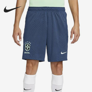 Nike/耐克正品夏季新款男士足球运动训练系带短裤DH6466-490