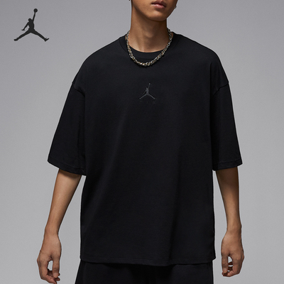 Nike/耐克正品JORDAN男士超宽松休闲日常经典透气短袖IB7346-010