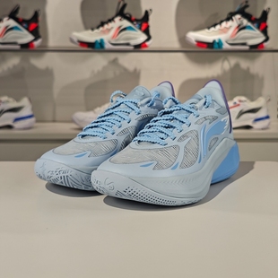 YKBU054 李宁正品 透气篮球鞋 男大童音速12反光轻量百搭时尚 新款