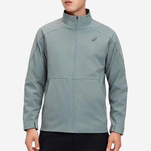 男子宽松透气拉链立领夹克外套2011D322 新款 400 亚瑟士正品 Asics