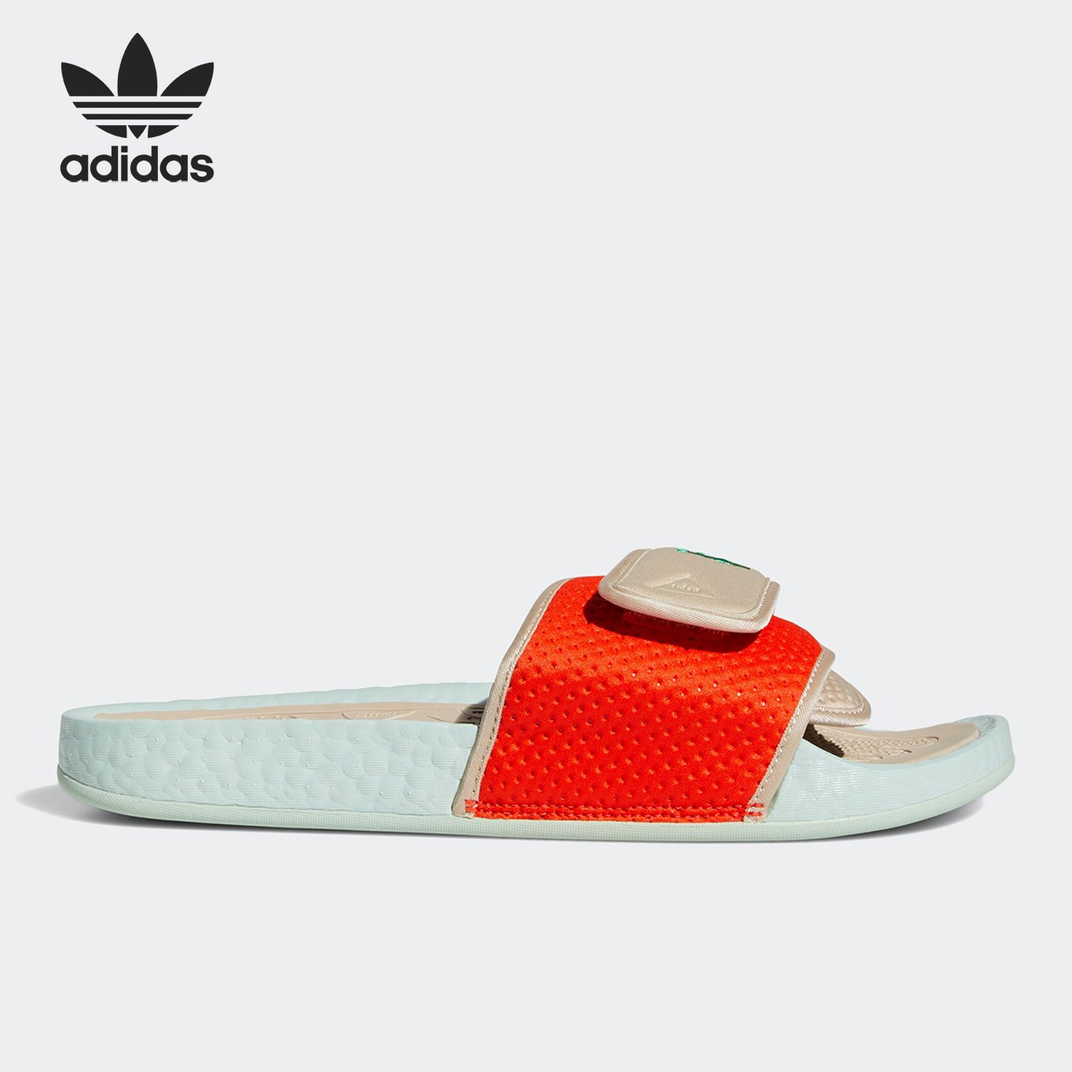 Adidas/阿迪达斯正品三叶草男女休闲轻便透气运动拖鞋S42575