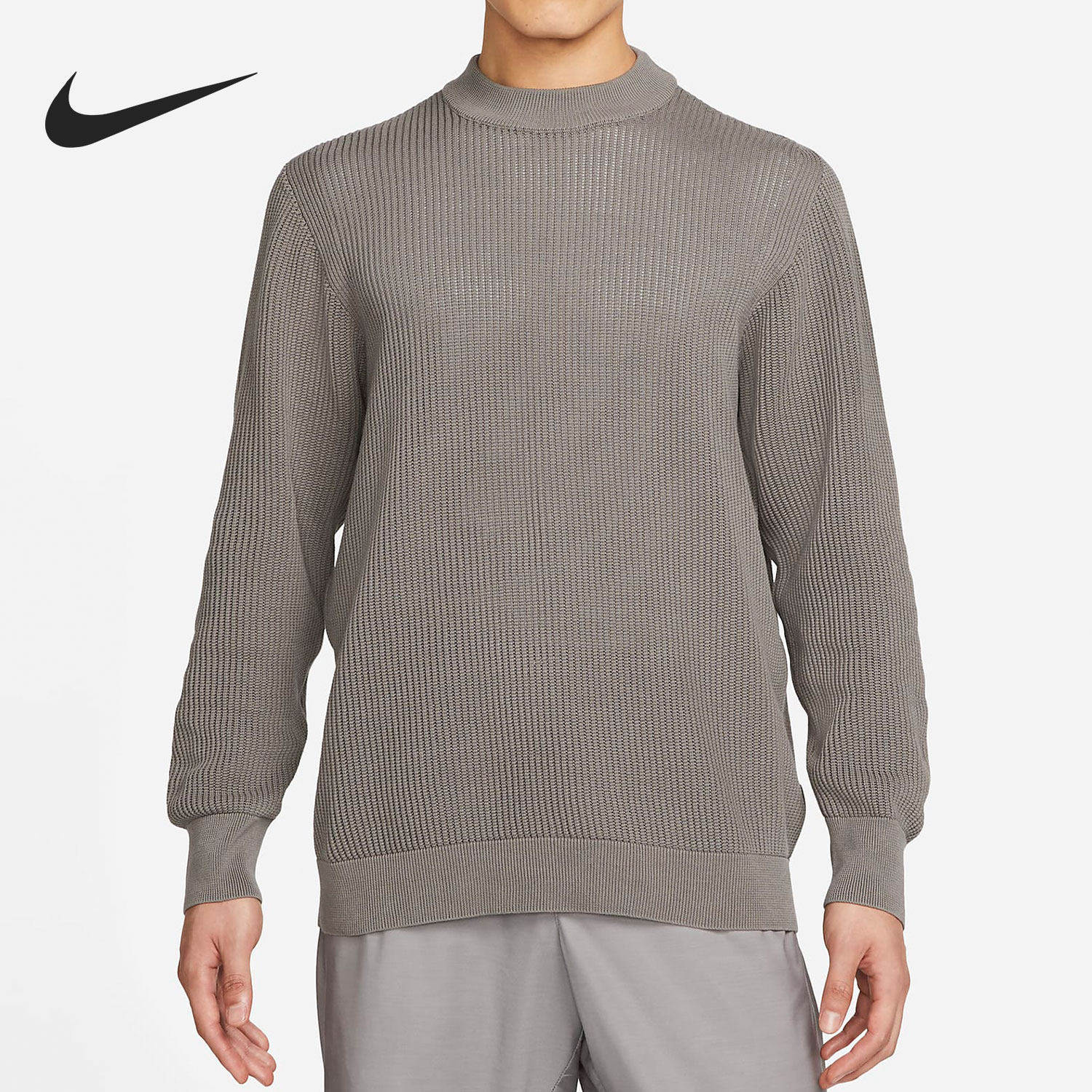Nike/耐克正品新款运动休闲男子套头圆领针织毛衣DN4102-012