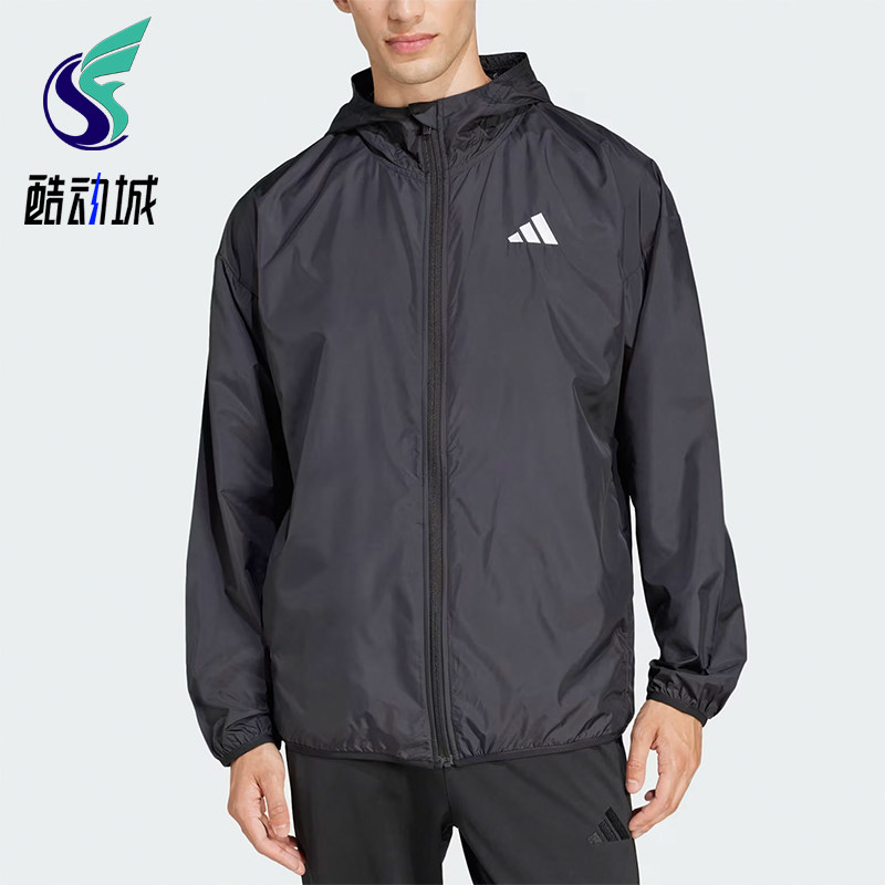 Adidas/阿迪达斯正品运动男士经典梭织潮流时尚夹克外套JF3687 - 实物图