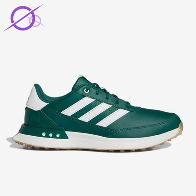 Adidas/阿迪达斯正品S2G24防水高尔夫球鞋男经典绿色运动鞋ID8731