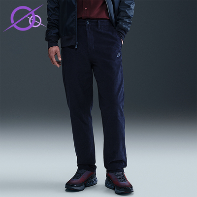 Nike/耐克正品2025 Club男士耐穿休闲灯笼绒运动长裤FZ0787-410