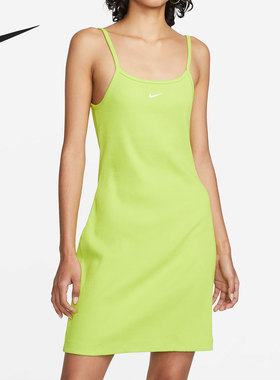 Nike/耐克正品 RIB DRESS BYCN 女子运动连衣裙 DM6231-321