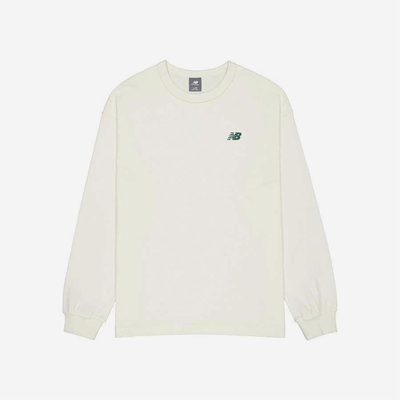 New Balance/NB正品2025新款男子潮流百搭圆领长袖T恤NDE31101-IV