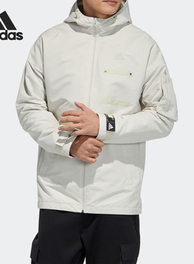 Adidas/阿迪达斯正品春季新款男士经典训练连帽夹克外套GP0991