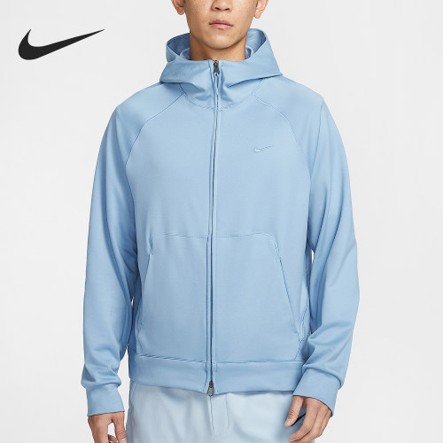 Nike/耐克正品Dri-FIT男士速干全长拉链开襟连帽外套II1309-486
