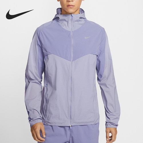 Nike/耐克正品2026春季款男士耐穿连帽梭织拼接外套IF2368-506