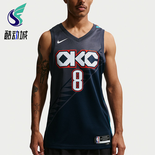 Nike/耐克正品夏季款男士舒适时尚透气经典篮球背心HM5990-439