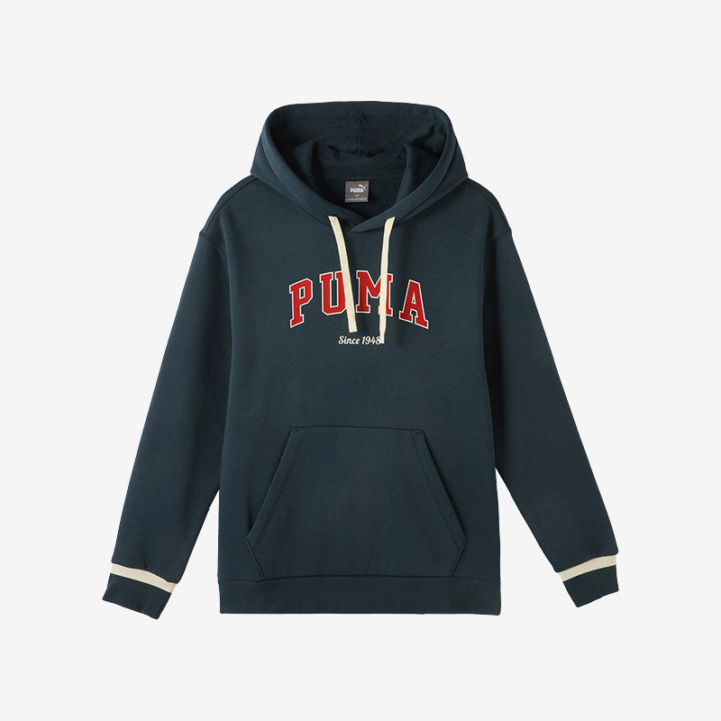 Puma/彪马正品秋冬男女美式复古宽松连帽抓绒卫衣686857-16