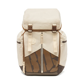 防泼水拼色时尚 李宁正品 反伍BADFIVE男女同款 百搭双肩包ABSU335