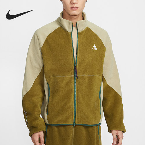 Nike/耐克正品ACG Wolf Tree男士拉链摇粒绒经典夹克IF0965-368
