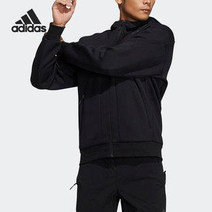 Adidas 男子运动连帽舒适休闲外套H39237 阿迪达斯正品 当季