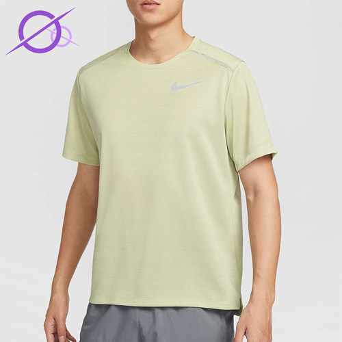 Nike/耐克正品2025夏季款男士透气跑步运动训练短袖AJ7566-371
