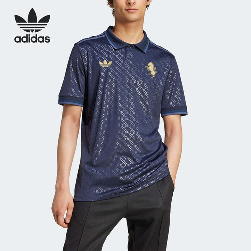 Adidas/阿迪达斯正品三叶草男士吸汗柔软经典POLO衫IY5244