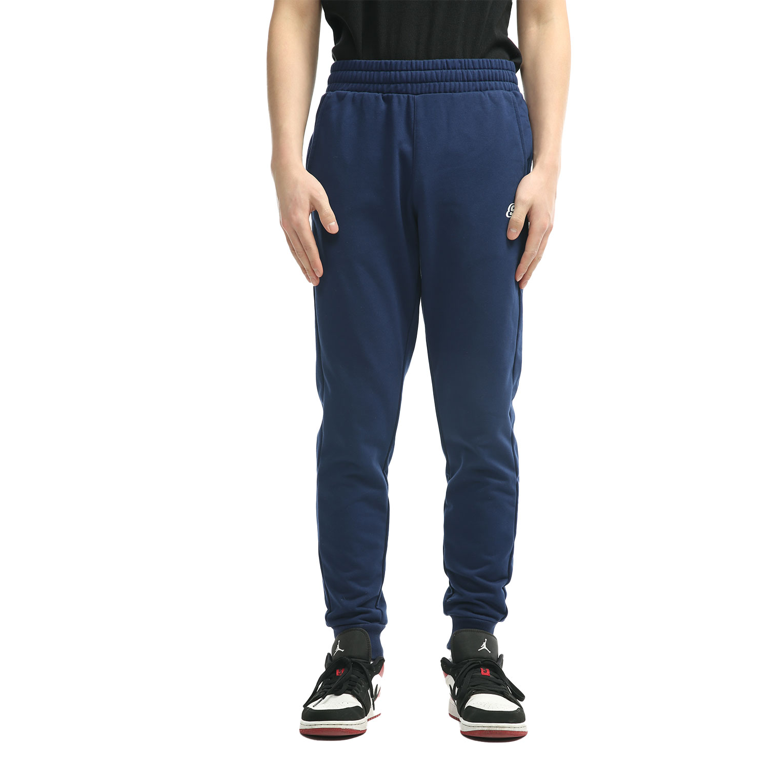 Skechers/斯凯奇正品2021男子新款透气休闲跑步训练运动长裤