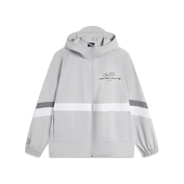 李宁正品 韦德系列男子宽松舒适透气轻薄连帽夹克外套AFDU397