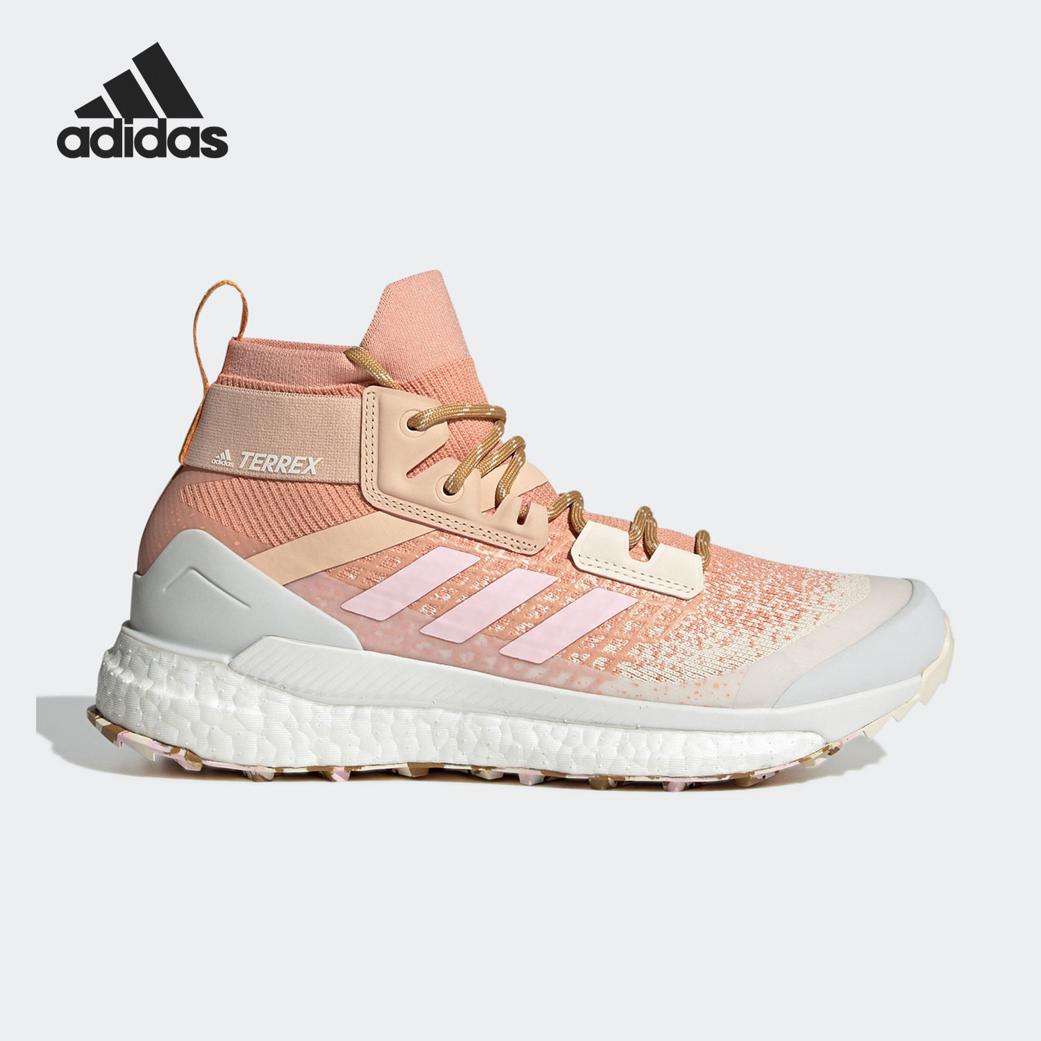 Adidas/阿迪达斯正品运动女士时尚透气系带户外登山鞋FZ3129