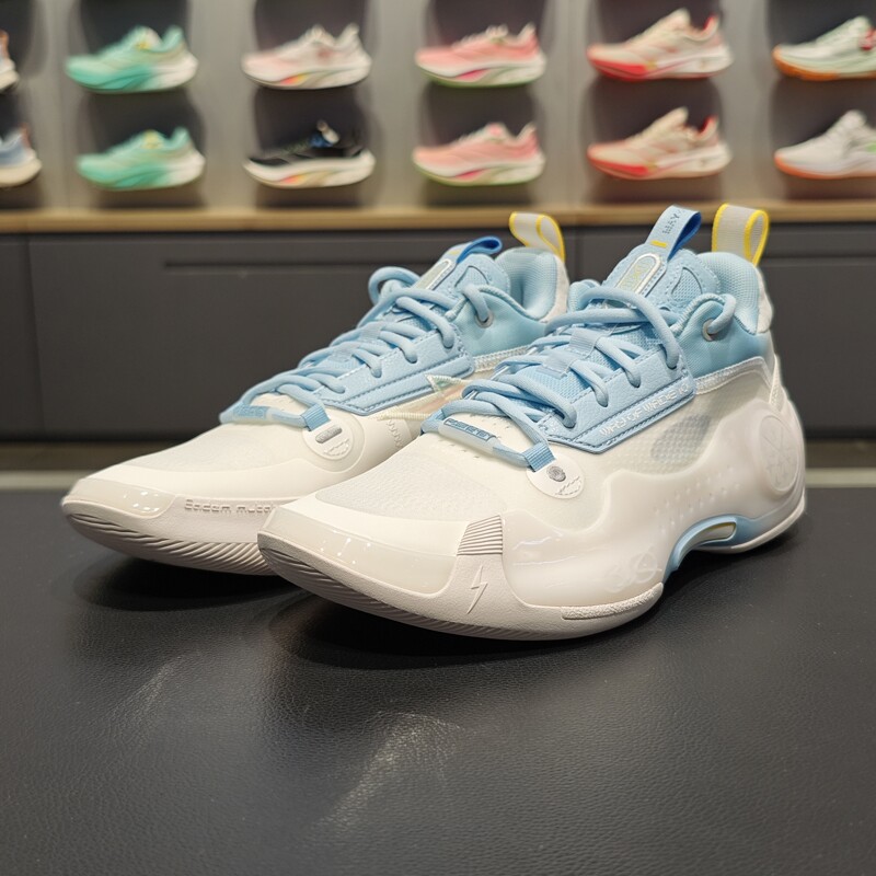 李宁正品韦德之道10 Low男子低帮抓地实战耐磨篮球鞋ABAS083-11