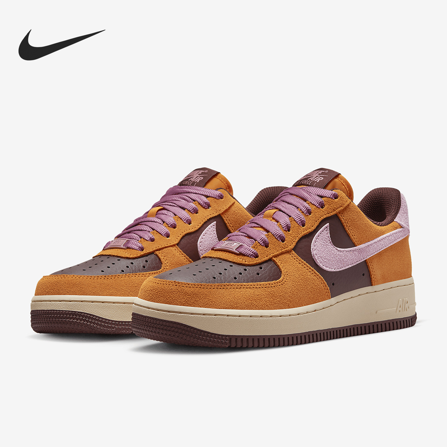Nike/耐克正品Air Force 1女子运动轻便休闲板鞋DZ5629-800