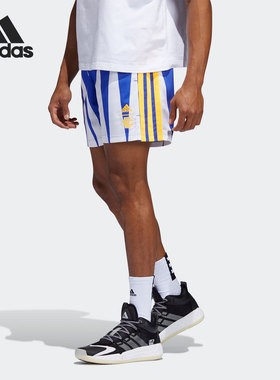 Adidas/阿迪达斯正品运动男子篮球训练时尚潮流短裤 H56399