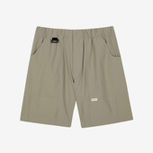 休闲梭织男子运动短裤 Skechers 透气五分裤 夏季 斯凯奇正品