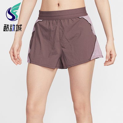 Nike/耐克正品夏季女士梭织复古轻盈舒适经典松紧短裤IM9483-502