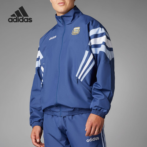 Adidas/阿迪达斯正品新款男士立领防风休闲运动外套IS0267