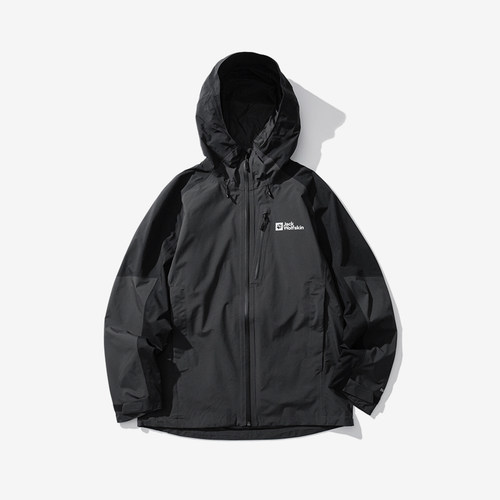 Jack wolfskin/狼爪正品新款男士连帽户外冲锋衣A61823A-6350