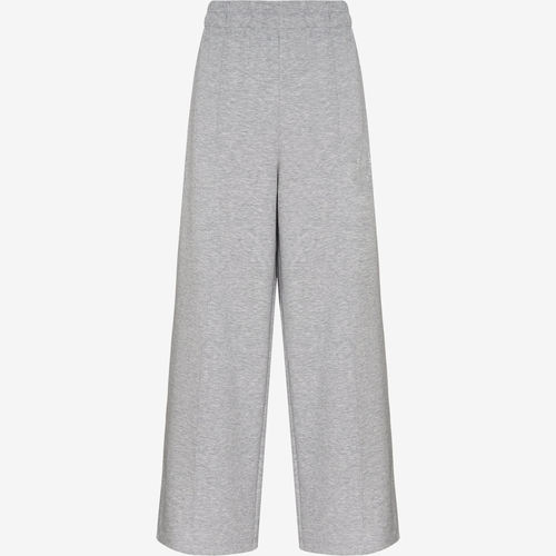 Adidas阿迪达斯正品W KNIT PNT女款休闲通勤高腰阔腿长裤LD8843
