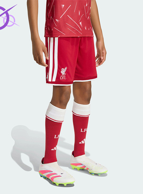 Adidas/阿迪达斯正品LFC SHO Y 大童经典足球运动短裤KB8264