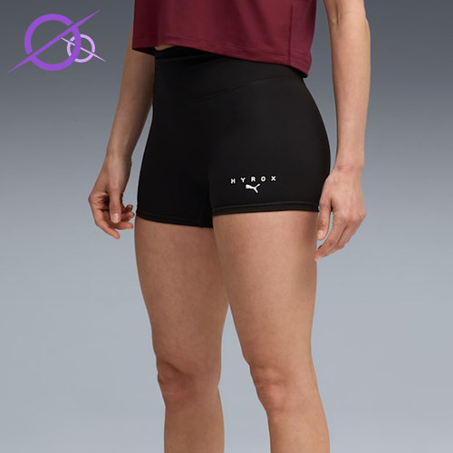 Puma/彪马正品2026春季款女士透气紧身经典高腰训练短裤528163-01