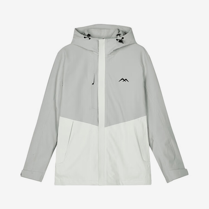 Skechers/斯凯奇正品新款男士防风防泼水三合一户外冲锋衣